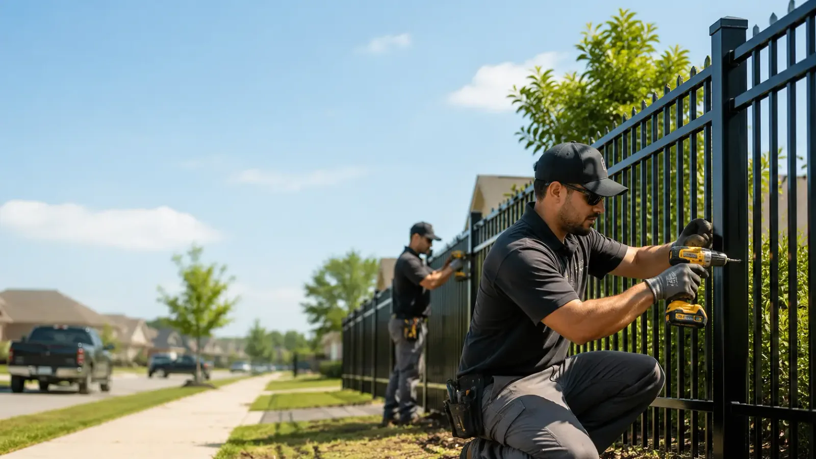 Metal Fence Installation in Alexander, NC